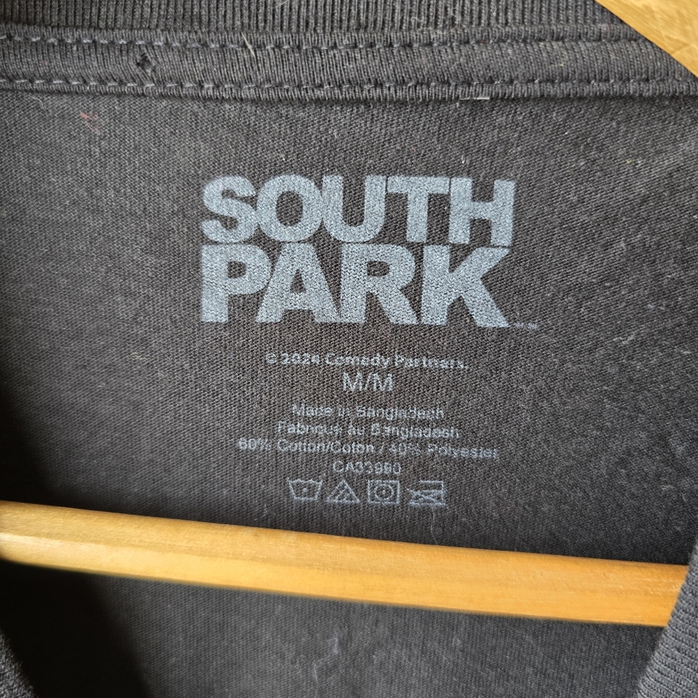 South Park Cartman T Shirt Black Mens Medium - Picture 4 of 5